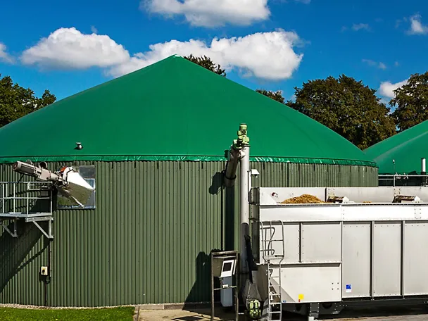 Biogasanlage auf Gut Hülsenberg Biogasanlage auf Gut Hülsenberg