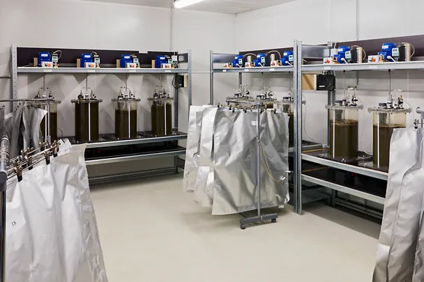 Biogas-Batchfermenter Biogas-Batchfermenter