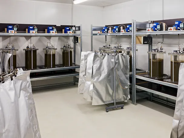 Biogas-Batchfermenter Biogas-Batchfermenter