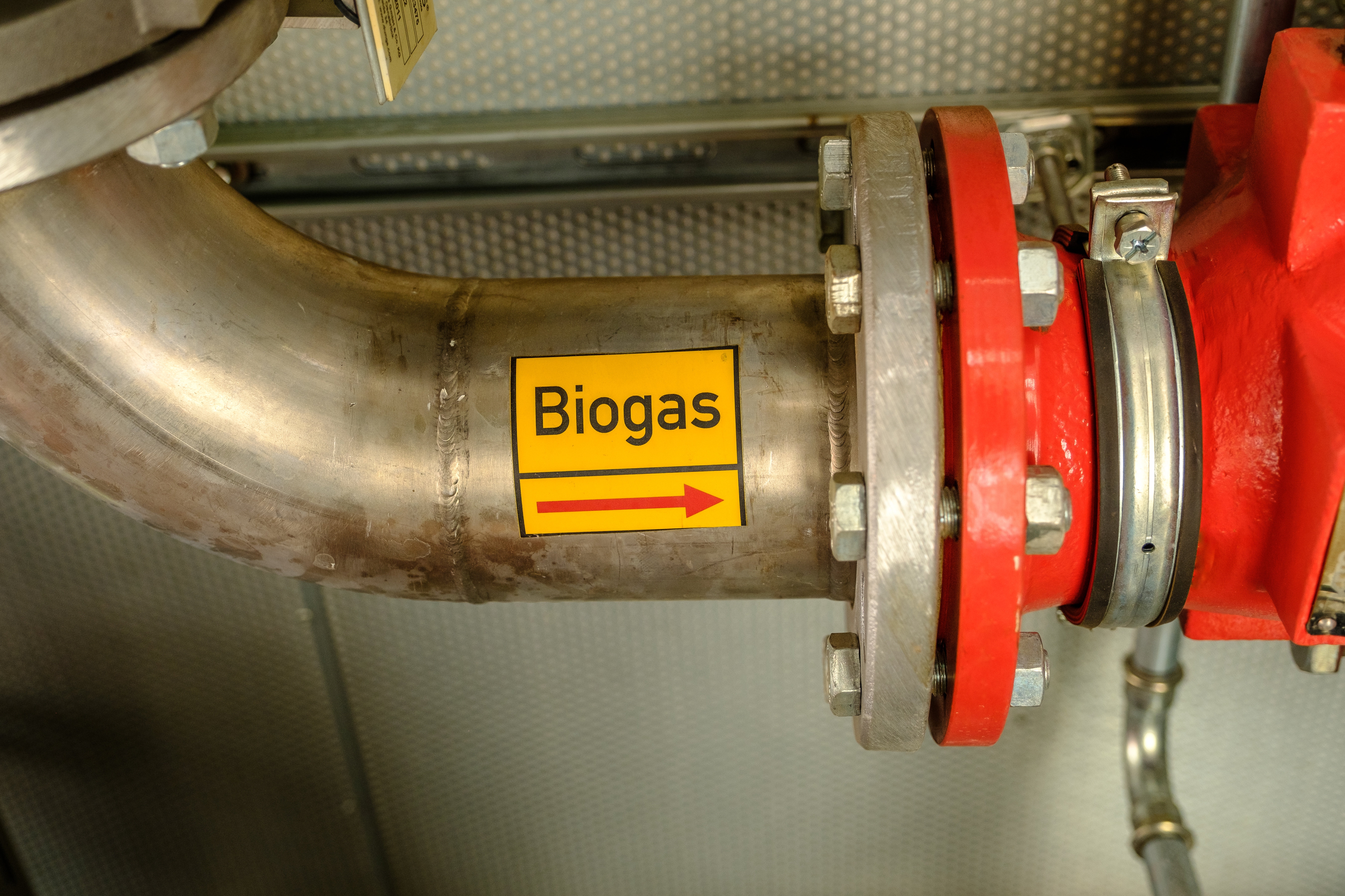 Rohrleitung für Biogas Rohrleitung für Biogas
